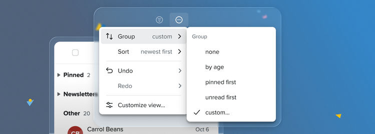 Group your mail